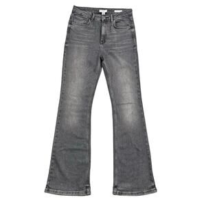 Forever 21 Premium High Rise Flare Jeans Gray Size 27